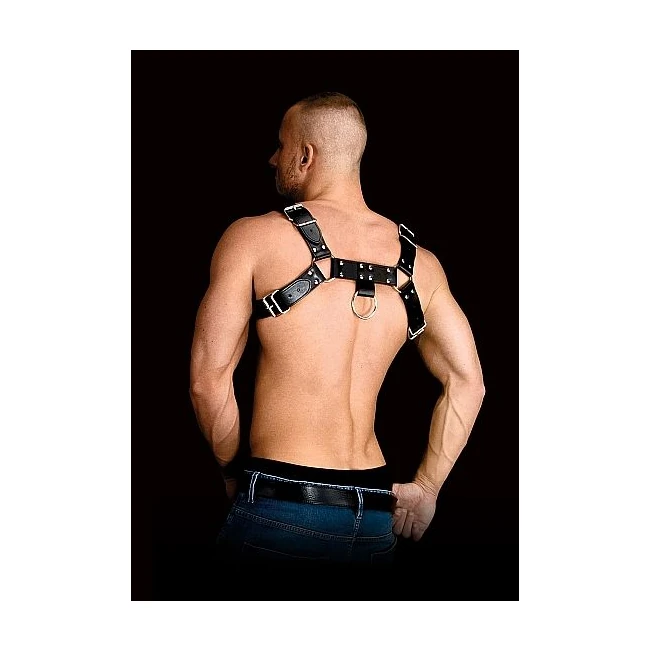 Ouch! Costas Solid Structur Black Harness - Comfort & Fit