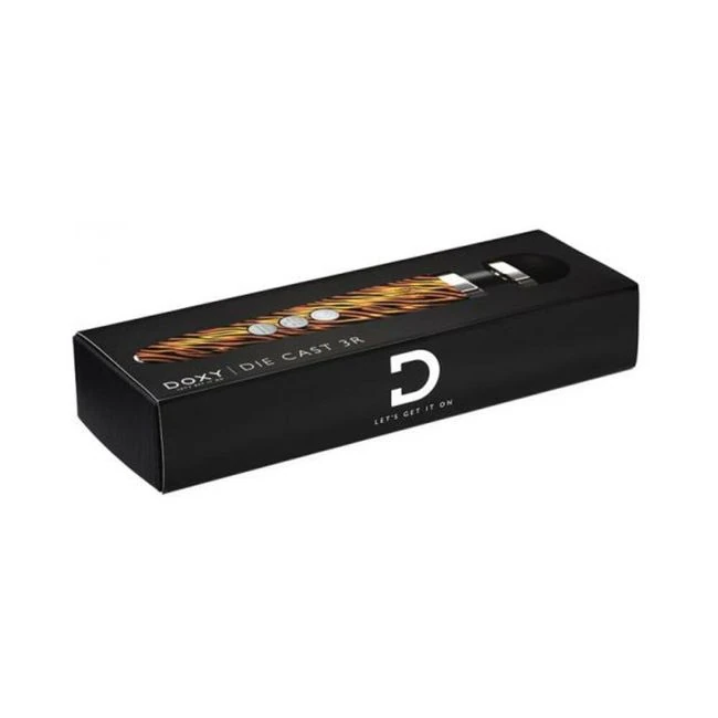 Doxy Die Cast 3r Rechargeable Compact Wand Vibrator - Vibration Modes and Sensory Variety
