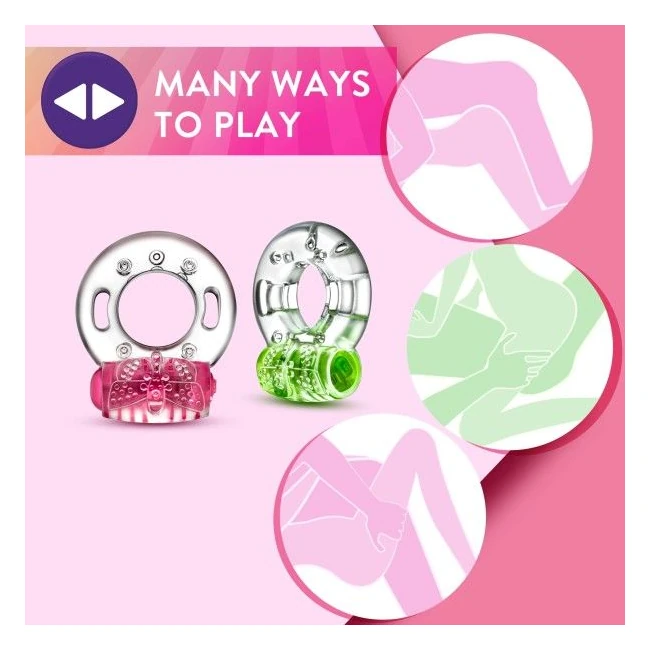 Play with Me Arouser Vibrat C-ring - Design and Fit