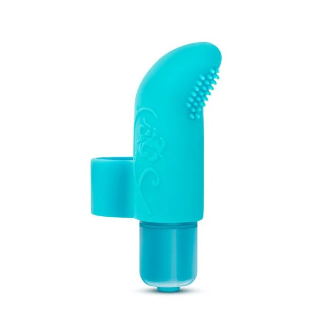 Play with Me Finger Vibe Bl - Experience Enhanced Stimulation with the Play With Me Finger Vibe Blue