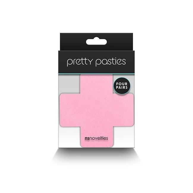 Pretty Pasties Cross Ii Ass 4 Pair - Fabric & Feel