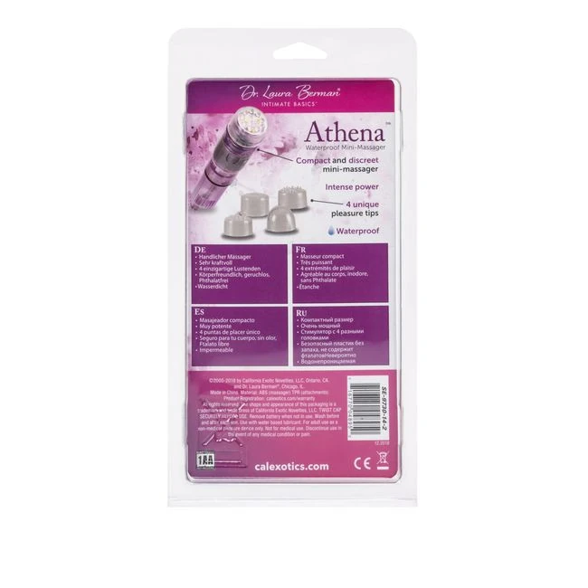 Dr Laura Berman Athena Mini Massager Waterproof - Vibration Modes