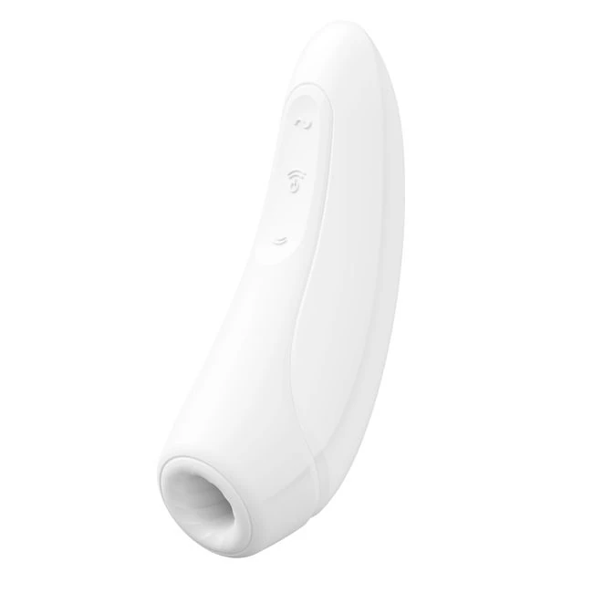 Satisfyer Curvy 1+ White W/ App - Control & Connectivity