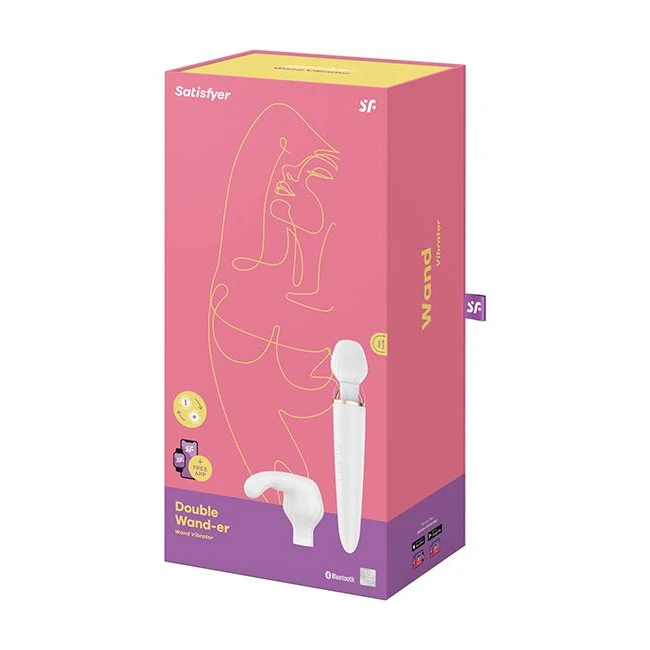 Satisfyer Double Wand-er Wh - Vibration Modes and Features