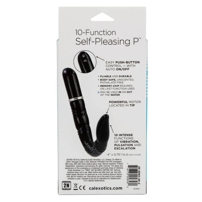 Self Pleasing P 10 Function Black - Design and Materials