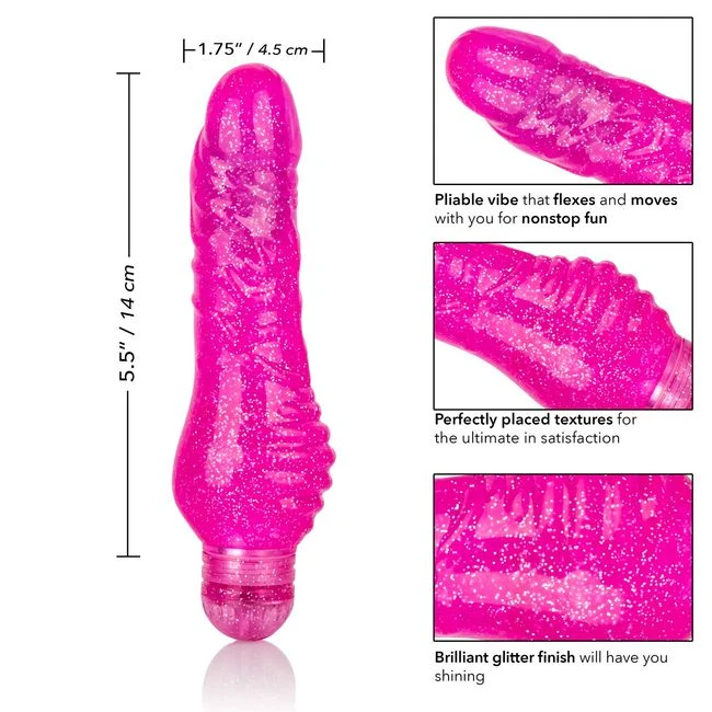 Sparkle Shimmer Stud Purple - How It Feels