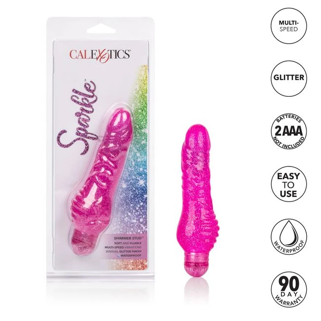 Sparkle Shimmer Stud Purple - Power & Performance