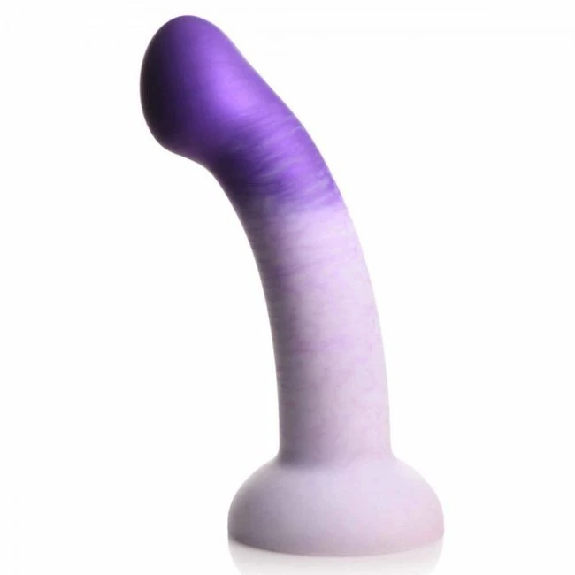 Strap U G-swirl G-spot Dild Silicone Purple - How It Feels