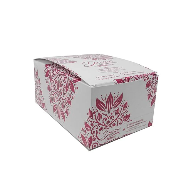 Swiss Navy Desire Unscented Feminine Wipes 25ct 6pc Display - Key Details