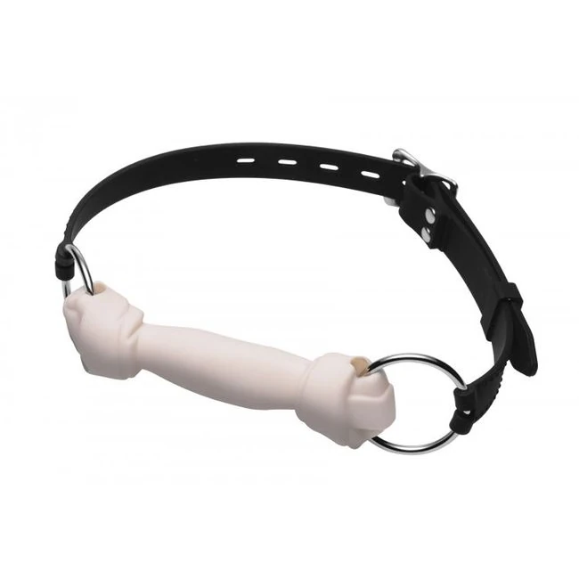Tailz Puppy Play Set Silico Bone Gag Tail Anal Plug & Collar - Shape & Comfort