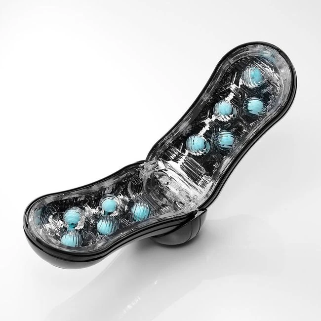 Tenga Flip Orb Strong- Blue Rush - Grip, Control, and Design