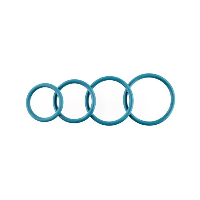 Turquoise O-ring 4pk - Overview