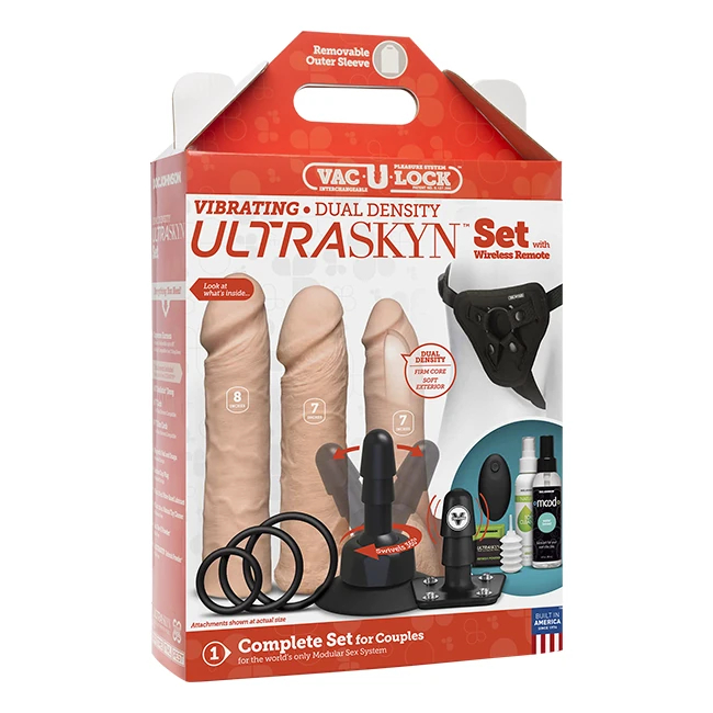 Vac-u-lock Dual Density Ultraskyn Set - Additional Features & Accessories