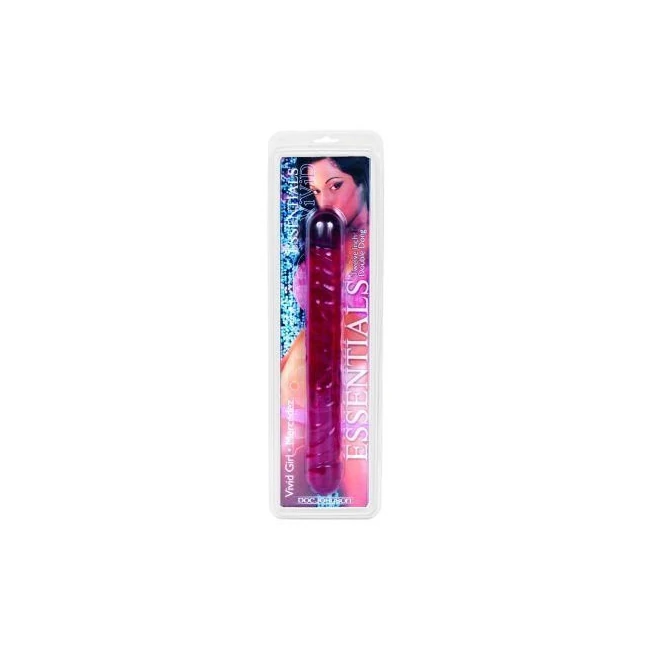 Vivid Essentials 12in Doubl Dong Cd - Material Feel