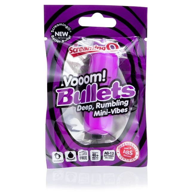 Vooom Bullets - Experience Deep, Rumbling Vibrations