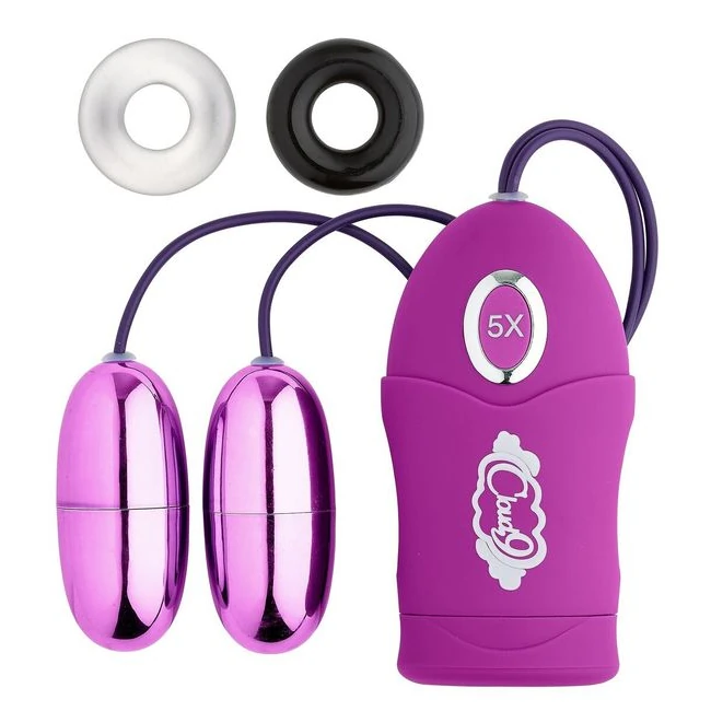 Wtc Dual Egg Vibrator Purpl - Vibration Modes