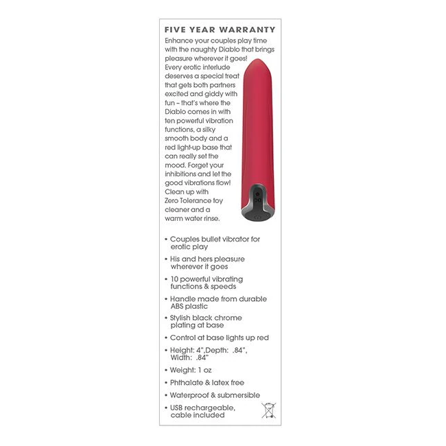 Zero Tolerance Diablo Bulle Vibrator - How It Feels