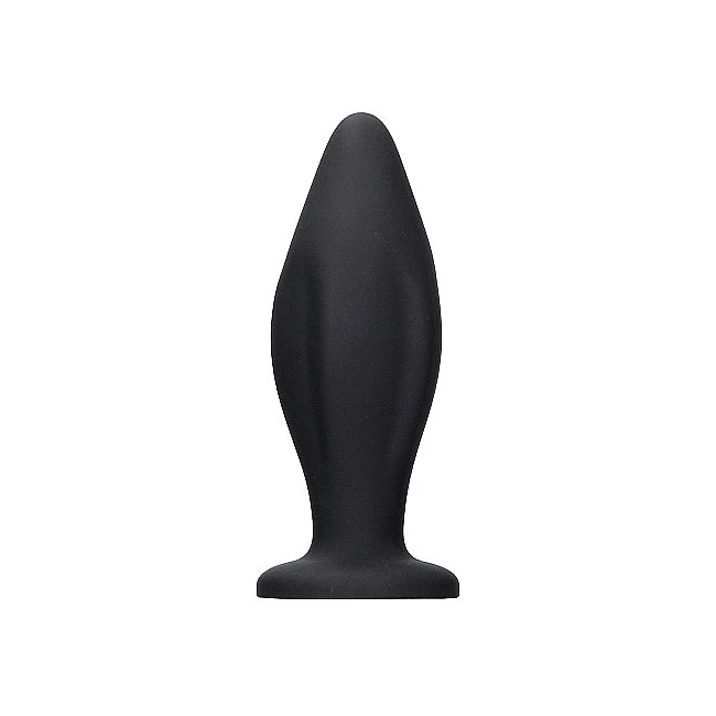 Edgy Butt Plug Black - Graduated Sizing & Specifications
