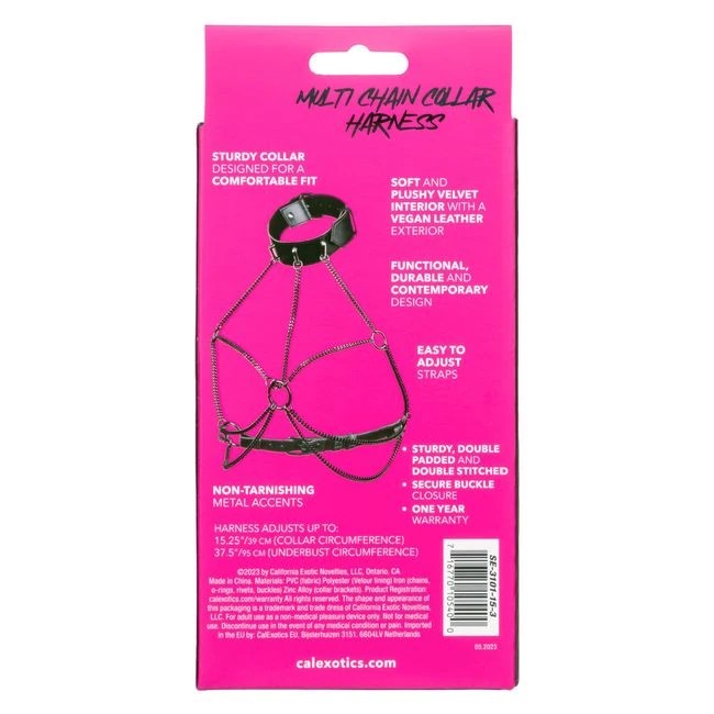 Euphoria Multi Chain Collar Harness - Hardware & Fasteners