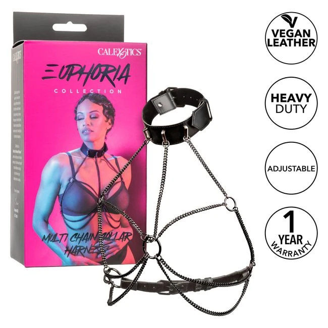 Euphoria Multi Chain Collar Harness - Features