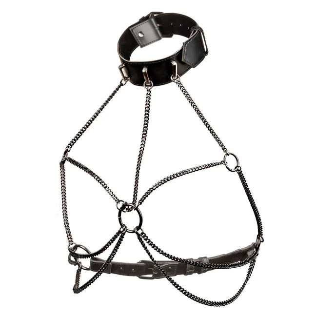 Euphoria Plus Size Multi Chain Collar Harness - Comfort & Fit