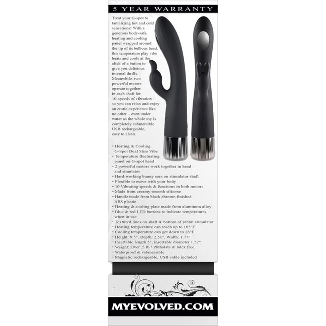 Evolved Heat Up & Chill - Vibration Modes & Features