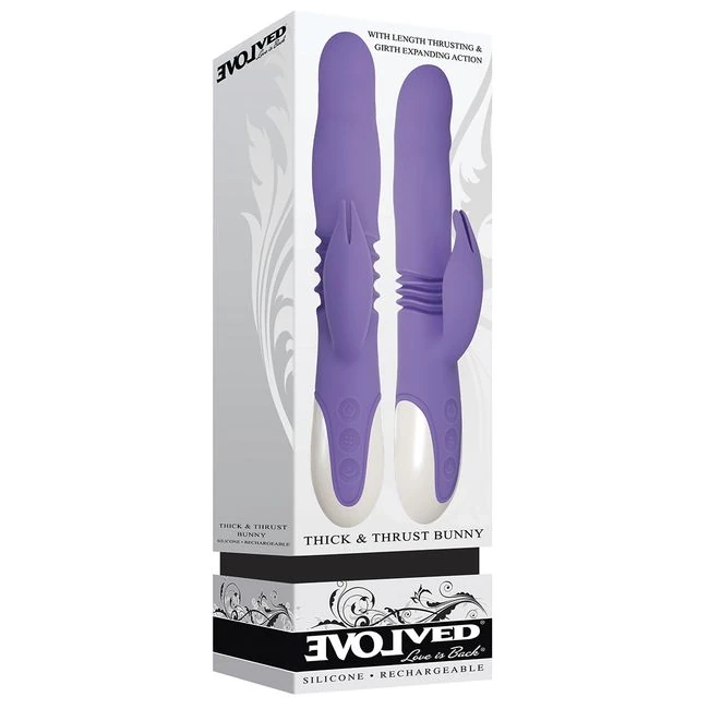 Evolved Thick & Thrust Rabbit Vibrator - Vibration Modes & Functions