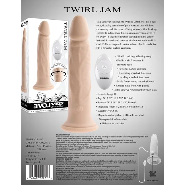 Evolved Twirl Jam Light - Power & Performance