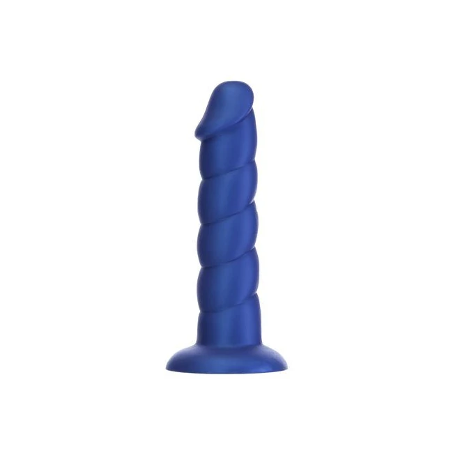 Fantasy Addiction 8in Unicorn Blue W/ Bullet - Experience the Fantasy Addiction Unicorn Blue Dildo
