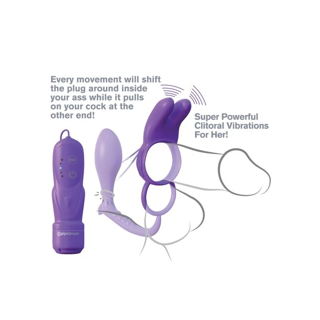 Fantasy C-ringz Ass- Gasm Vibrating Rabbit - How It Feels