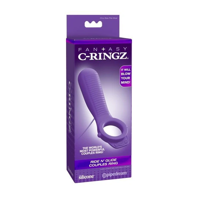 Fantasy C-ringz Ride N Glide Couples Ring - Easy to Clean and Use