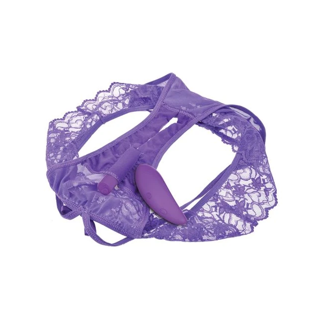 Fantasy for Her Crotchless Panty Thrill-her - How It Feels