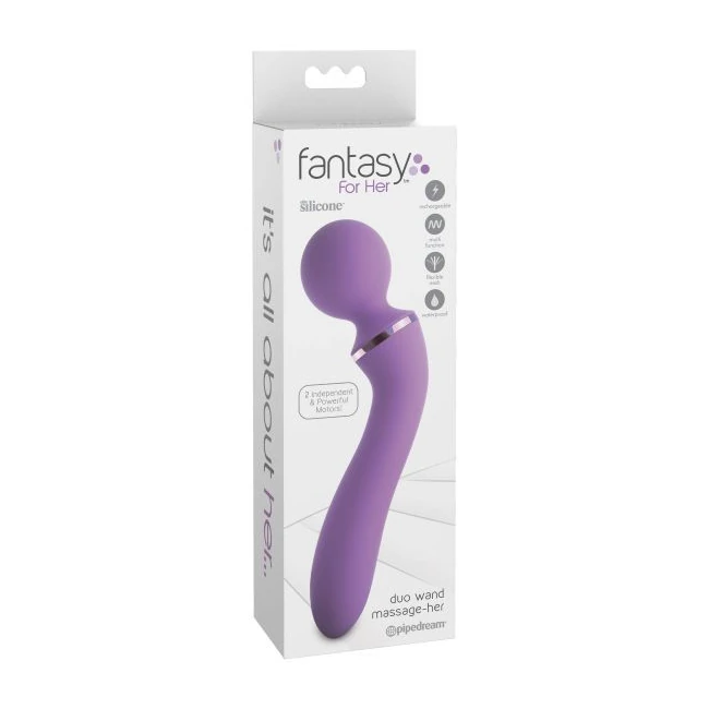 Fantasy for Her Duo Wand Massage Her - Vibration Modes
