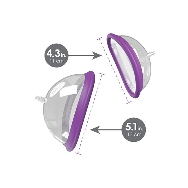 Fantasy for Her Rechargeable Pleasure Pump Kit - Vibration Modes and Control