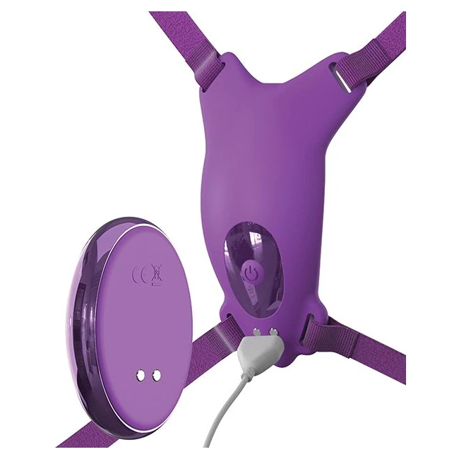Fantasy for Her Ultimate Butterfly Strap-on - How It Feels