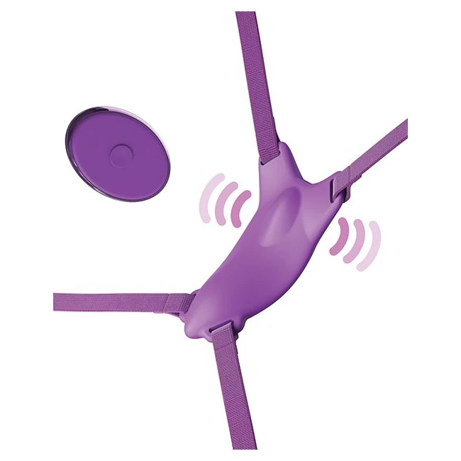 Fantasy for Her Ultimate Butterfly Strap-on - Vibration Modes and Sensations