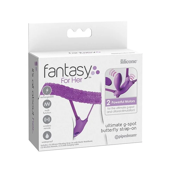 Fantasy for Her Ultimate Butterfly Strap-on - Available Variations
