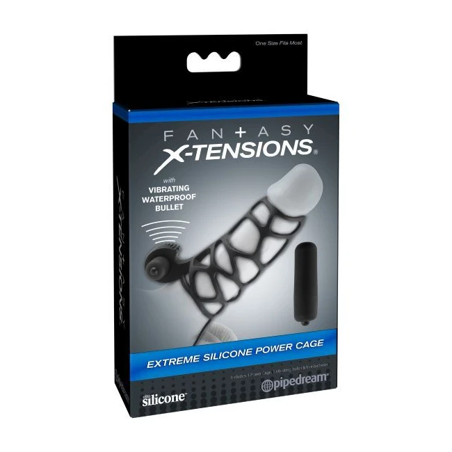 Fantasy X-tensions - Experience Enhanced Pleasure with the Fantasy X-tensions Deluxe Silicone Power Cage