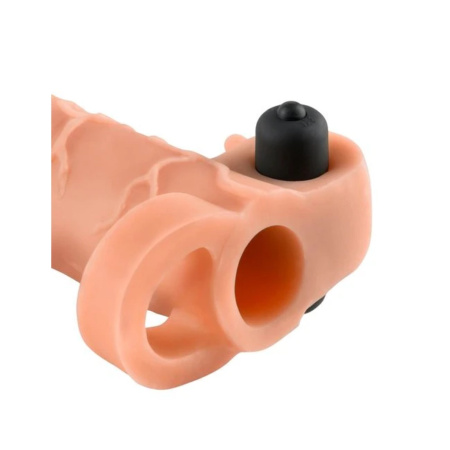 Fantasy X-tensions Vibrating Real Feel 2in Extension Bl - Vibration Modes & Features