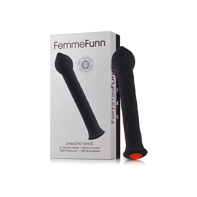 Femme Funn Diamond Wand - - Vibration Modes