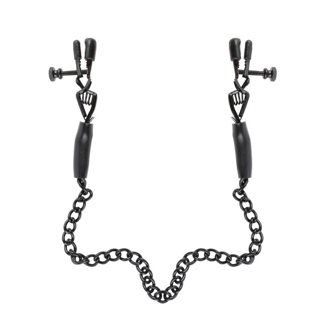 Fetish Fantasy Adjustable Nipple Chain Clamps - Build & Quality