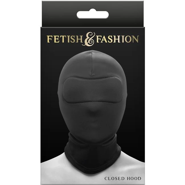 Fetish & Fantasy Closed Hood Black - Hardware & Fasteners