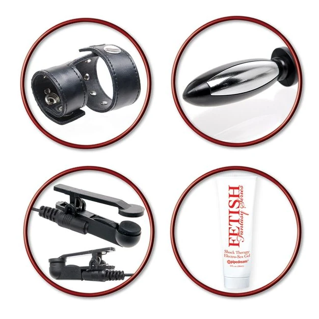 Fetish Fantasy Deluxe Shock Therapy Travel - Hardware & Fasteners