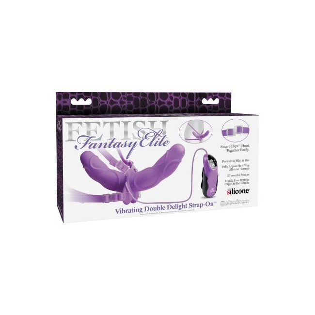 Fetish Fantasy Elite Vibe Double Delight Strap on - Overview
