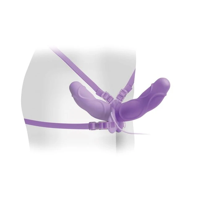 Fetish Fantasy Elite Vibe Double Delight Strap on - Design & Features