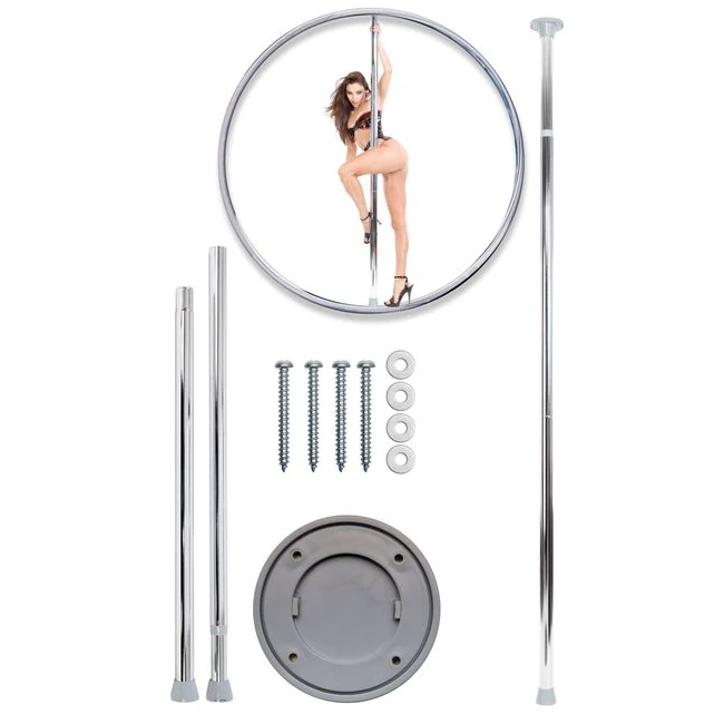 Fetish Fantasy Fantasy Dance Pole - Adjustability & Stability