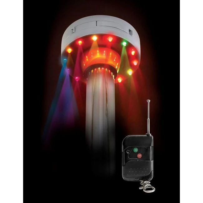 Fetish Fantasy Light Up Disco Dance Pole - Transform Your Space into a Private Dance Studio