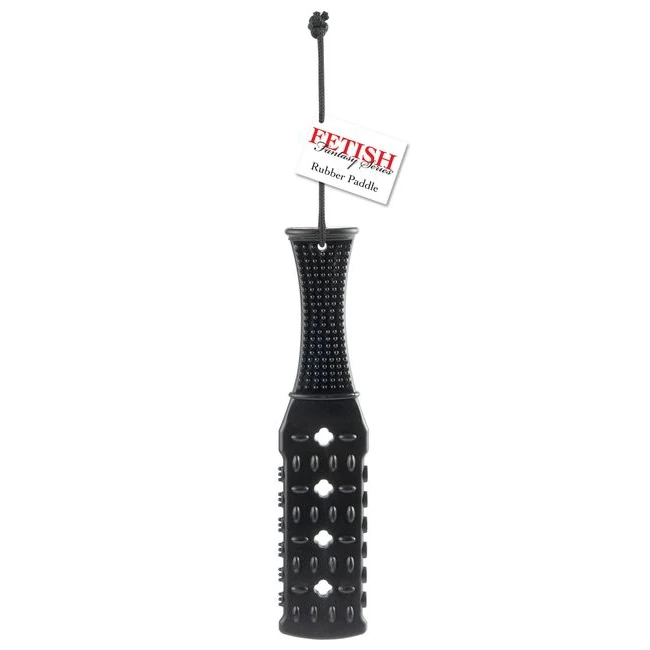 Fetish Fantasy Rubber Paddle Black - Build & Quality