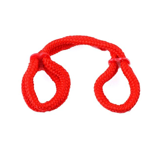 Fetish Fantasy Silk Rope Love Cuffs Red - Build & Quality