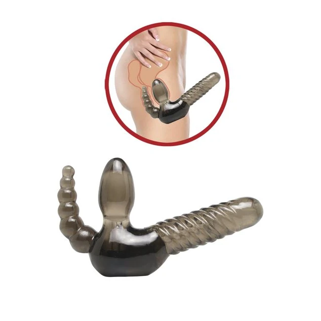 Fetish Fantasy Strapless Strap on with Anal Stimulator - Material & Feel
